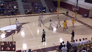 AvocaPrattsburgh vs York High School Mens Varsity Basketball [upl. by Dyan]