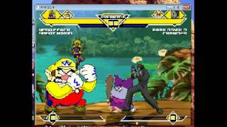 Stargazer1331 Random Mugen Battle 14 Nega Peach amp Great Wario vs Dark Donald amp Chowder [upl. by Eyde]