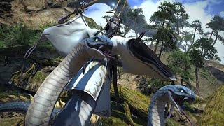 FINAL FANTASY XIV Online The Wreath Of Snakes Extreme Solo With WAR [upl. by Perpetua]