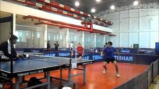 table tennis defence training [upl. by Ettedualc]