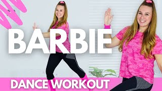 BARBIE Dance Workout  12min Cardio Dance workout to songs from Barbie The Movie [upl. by Mureil916]