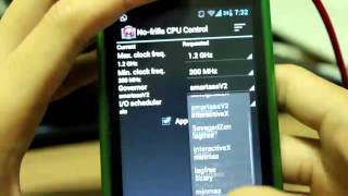 CPU overclocking governors IO schedulers on your Android device [upl. by Dnalyk2]