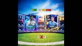 VINI JR vs RODRI☠️🔥fifamobile eafcmobile24 fifa eafc shorts [upl. by Tutankhamen509]