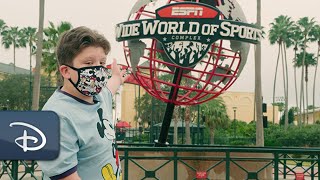 A Look At “The Mighty Ducks Game Changers” With Maxwell Simkins  Walt Disney World Resort [upl. by Annauqaj]