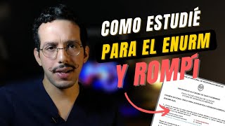 Como Saqué 86 Puntos en Examen ENURM 2022 🤯  Residencia Médica en República Dominicana 🇩🇴 [upl. by Naloj]