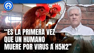 Virus de gripe aviar A H5N2 no es de fácil contagio Alejandro Macías infectólogo [upl. by Ocram]