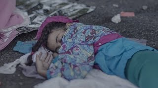 Where Young Syrian Refugees Sleep [upl. by Elbertina]