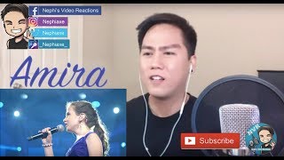 Amira Willighagen  Live in Concert  O Sole Mio  REACTION [upl. by Casey]