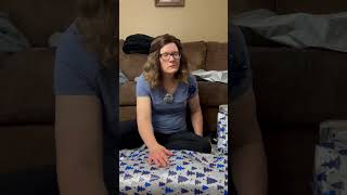 Menopausal me wrapping Christmas gifts menopause [upl. by Anamuj730]