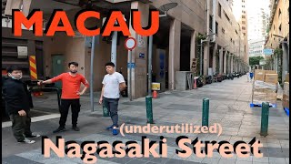 4K Walking Macau Nagasaki Street 長崎街 Rua de Nagasaki [upl. by Ashlan]