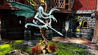 How to paint Sylvaneth Gossamid Archers contract fast paint [upl. by Porter]