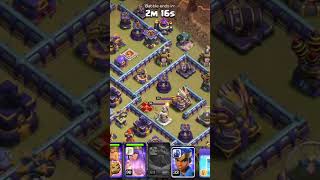 Archer blimp strategy clan war attack town hall 15 🤠🤠 [upl. by Liane813]