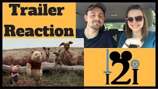 CHRISTOPHER ROBIN Official Trailer Reaction [upl. by Rissa]