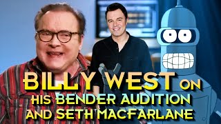 Billy West on his failed BENDER audition and Seth MacFarlane [upl. by Simah]