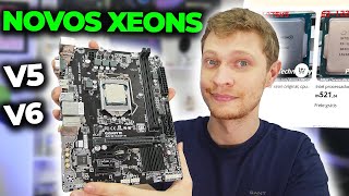 CHEGARAM OS XEONS V5 E V6 COM 42GHZ NO ALIEXPRESS SÃO BONS RECOMENDO MINHA OPINIÃO… [upl. by Helse]