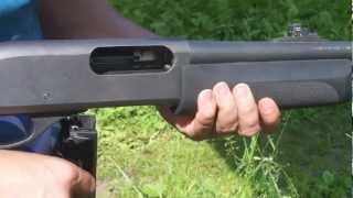 Safely Unloading Remington 870 Shotgun [upl. by Nelleh]