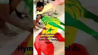 FINAL CAN 2022 Sénégal Égypte hymne national du sénégal [upl. by Durning]