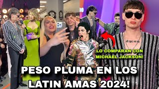 Peso Pluma DESLUMBRA en los Latin AMAs 2024 🔥 pesopluma [upl. by Siraf425]