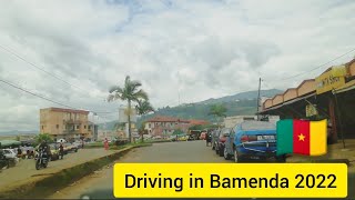 Driving in The beautiful city of Bamenda Cameroon Northwest region 2022 [upl. by Arok]