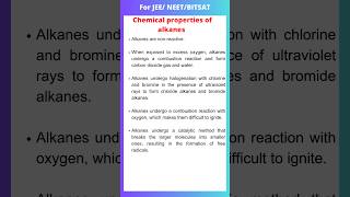 Chemical properties of alkanes  organic chemistry  hydrocarbons [upl. by Jeramey230]