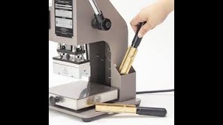 Craftool Pro Heat Imprinter is the most important and meaningful tool in my shop [upl. by August809]