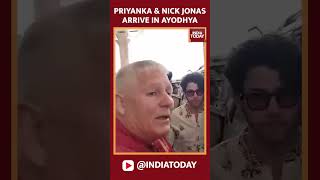 Actor Priyanka Chopra Jonas arrives in Ayodhya Uttar Pradesh [upl. by Nenney]