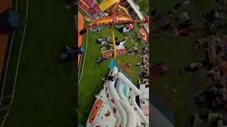 Sky Diver Funfair Ride Onride POV shorts [upl. by Ecinrev252]