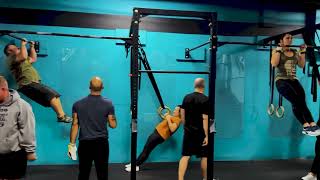 Bench Press Box Jump Pullup [upl. by Gaige]