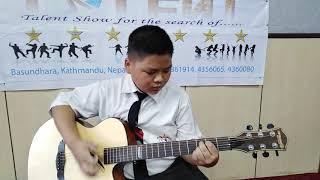 Nashiv Thapa Magar  Southwesterns Got Talent SGT 2019Instrumental Guitar 3rd Round [upl. by Kristi]