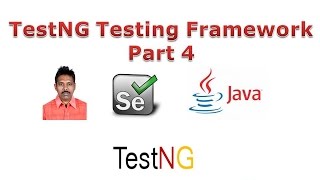 TestNG Framework Tutorial Part 4  New Version [upl. by Trevethick53]