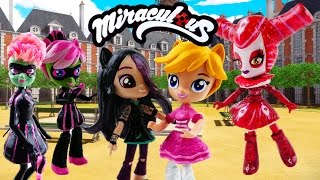 Compilation  Miraculous Ladybug Transformation Juleka Refletka Rose Princess Fragrance Dolls [upl. by Odnarb]