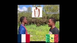 Prononciation française vs prononciation sénégalaise [upl. by Dailey]