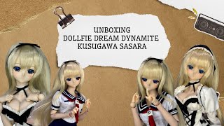 Unboxing Dollfie Dream Dynamite Kusugawa Sasara Gothic Version [upl. by Hardwick]