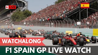 F1 Live Spain GP Race  Watchalong  Live Timings  Commentary [upl. by Carlyn]