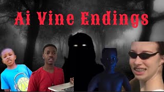 Ai Vine Endings Creepy Time Traveler Ai Vine Endings [upl. by Otrebmuh]