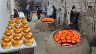 SAMARKAND Bread  Historical recipe  Ever soft eatable and delicious [upl. by Finlay763]