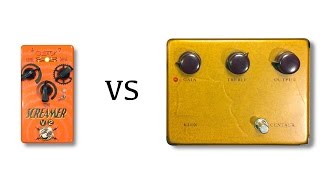 Cusack Screamer V2 vs Klon Centaur [upl. by Gina]