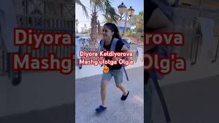 Diyora Keldiyorova Mashgulotga Olga viralshorts judo diyorakeldiyorova sports rek reels o [upl. by Nohcim]