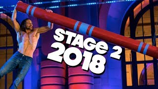 AMERICAN NINJA WARRIOR TESTING 2018 NATIONAL FINALS FT ISAAC CALDIERO STAGE 23 [upl. by Holman]