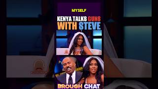 Kenya Talks Guns with Steve Harvey [upl. by Lemart707]