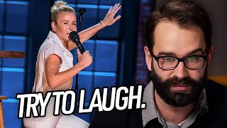 Matt Walsh Tries to Laugh at Feminist Comedian Chelsea Handler [upl. by Aicilegna115]