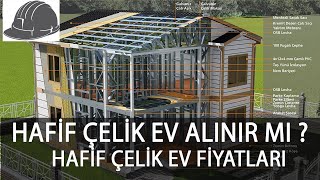 PREFABRİK EV İLE BETONARME EV KIYASLAMASI [upl. by Modern144]