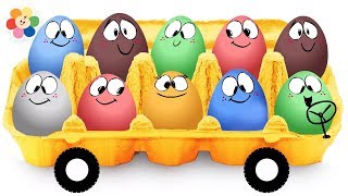 Las Ruedas del Bus y más Canciones Infantiles  BabyFirst Español [upl. by Llerrehs]