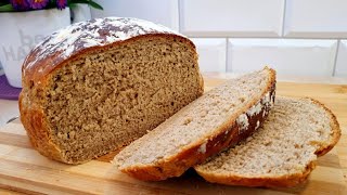 Ich kaufe kein Brot mehr Neues perfektes Rezept für schnelles Brot in 5 Minuten Vollkornbrot [upl. by Ramhaj]