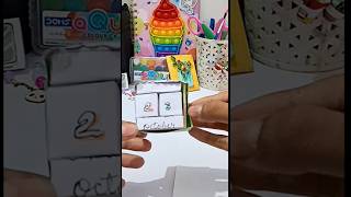 How to make diy desk calendarmini paper desk calendar [upl. by Tereb]