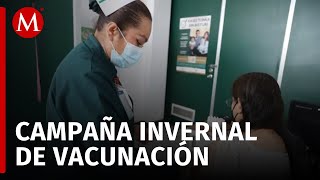 Instituto Mexicano del Seguro Social anuncia campaña de vacunación contra influenza y covid19 [upl. by Knorring247]