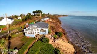 Homes at Donaghmore in Wexford about to fall into the sea [upl. by Jemma236]