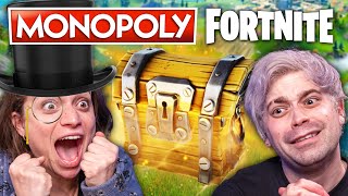 Can We Get A Dub  Board AF Fortnite Monopoly [upl. by Ruosnam]