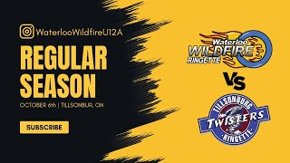 WILDFIRE U12A  Tillsonburg Twisters 20241006 [upl. by Oremo]