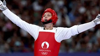 Paris 2024 taekwondo All results as Hungary’s Viviana Marton clinches 67kg gold on Olympic debut [upl. by Akisey]